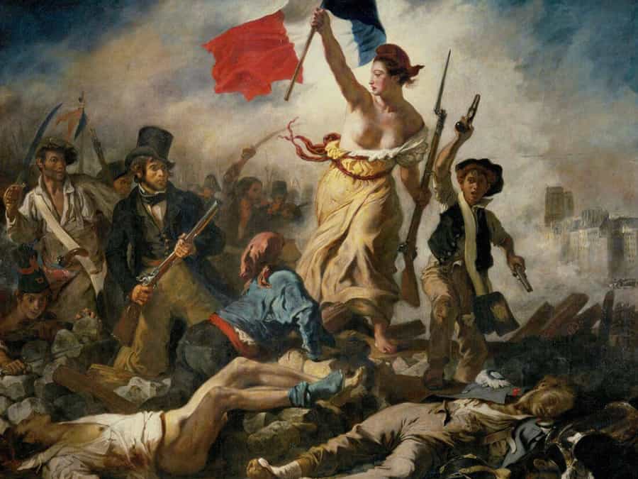 Liberty Leading the People by Eugène Delacroix